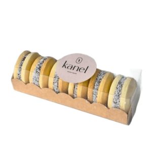 Alfajor artesanal Maicena & Dulce de leche (6 und.)